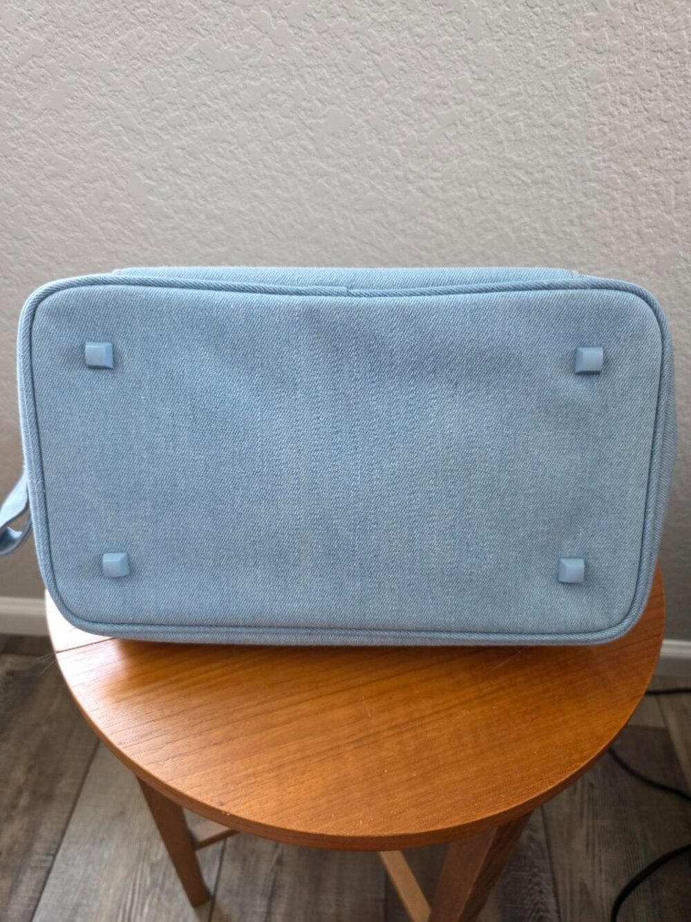 GAP x BÉIS Limited Edition Dopp Kit Denim Blue Travel Toiletry Bag - Picture 12 of 12